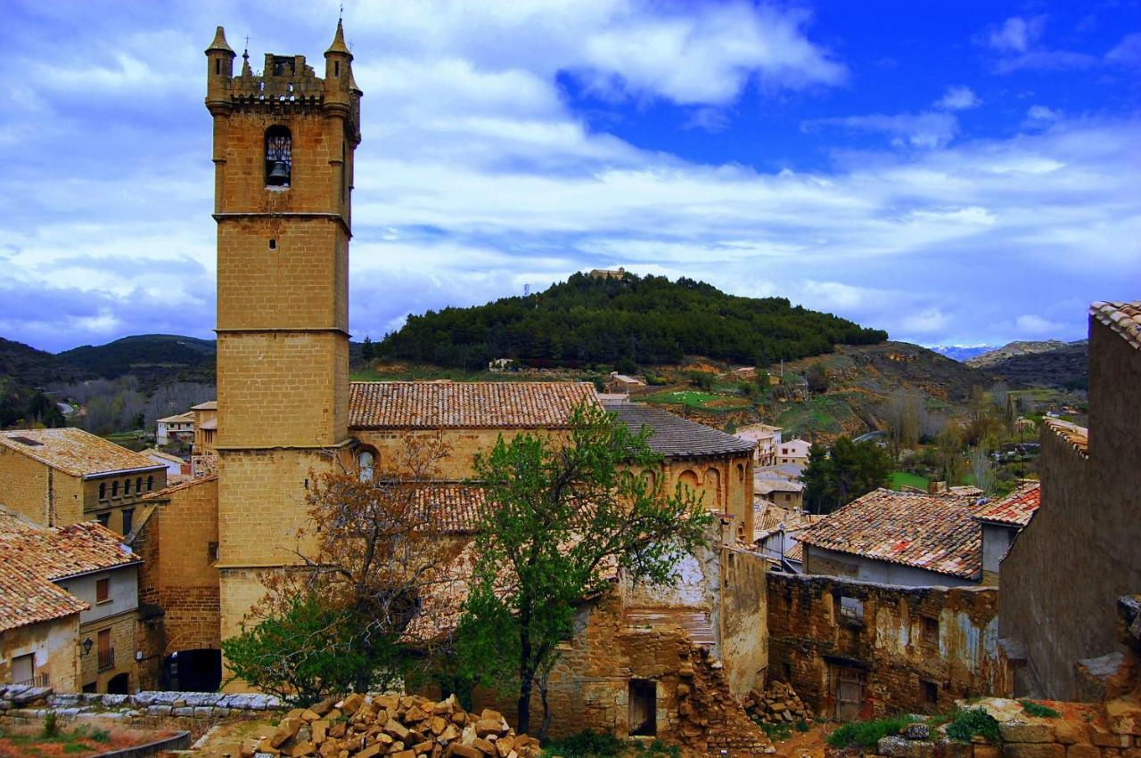 La Posada Del Arba El Frago Exterior foto